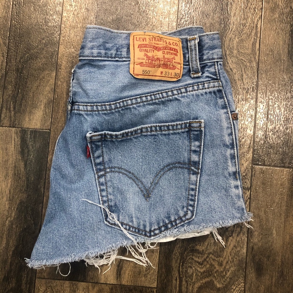 Levi denim shorts